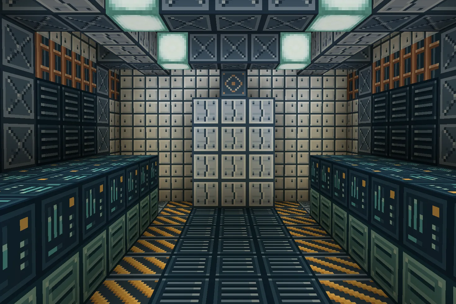 Meridian Relay inside Minecraft