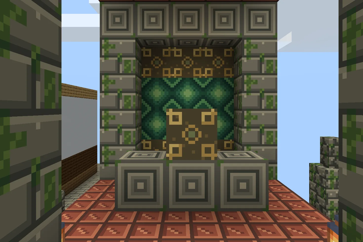 Verdant Reliquary inside Minecraft