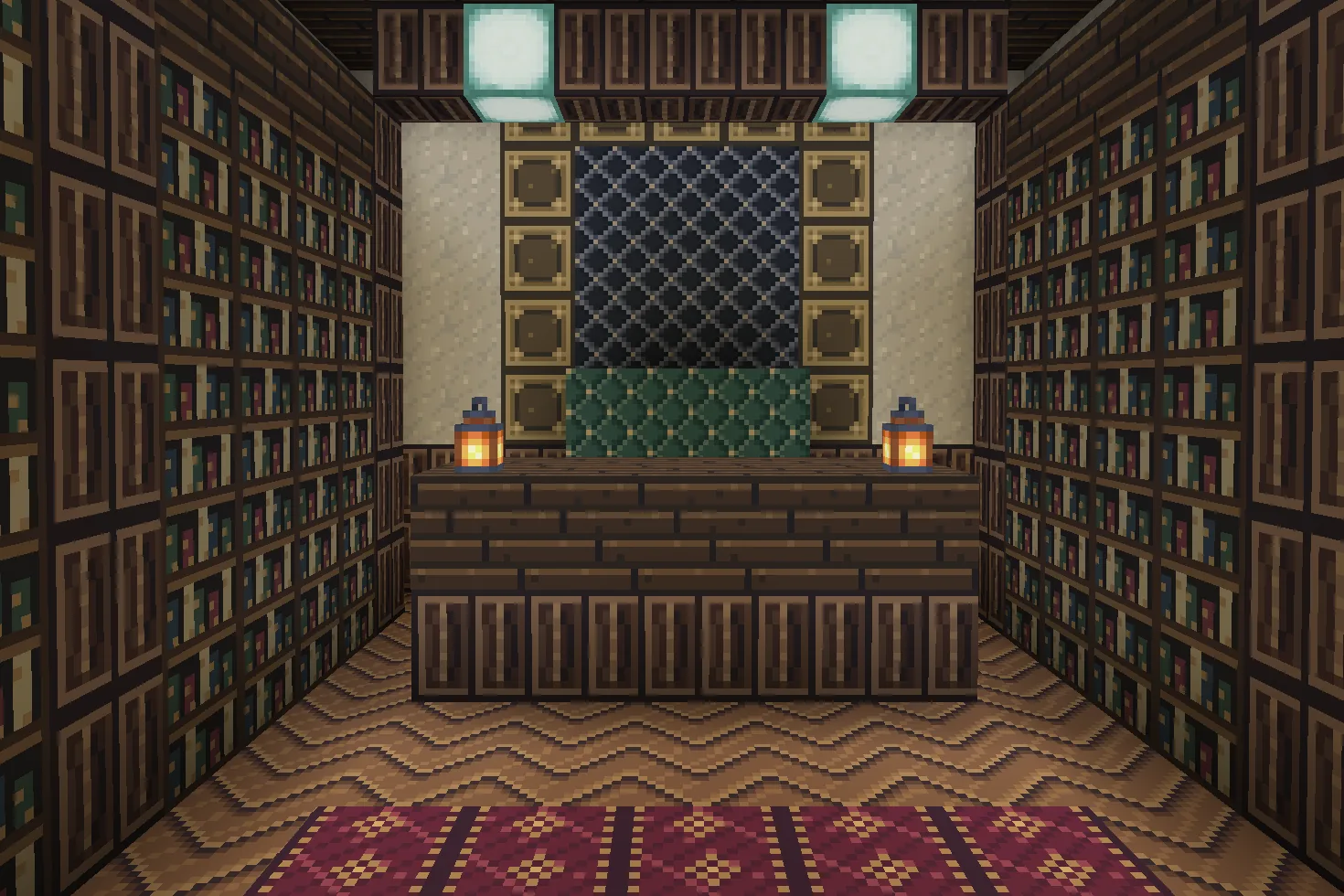 Bracken Archive inside Minecraft