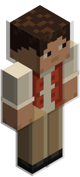 Supply Keeper, seen from the front