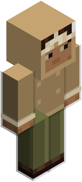 Pebblehorn Kid, seen from the front