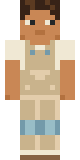 Sand Dungarees Slim, front